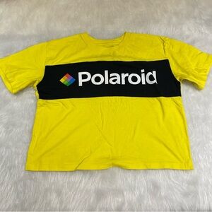 Polaroid Cropped T Shirt